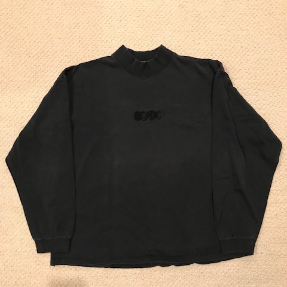 AC/DC "Ballbreaker" Long Sleeve Embroidered Promotional T-Shirt--XL--RARE